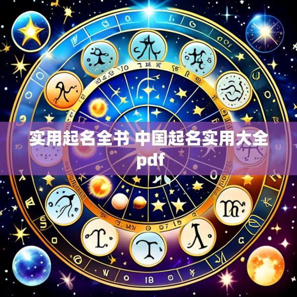 实用起名全书 中国起名实用大全 pdf