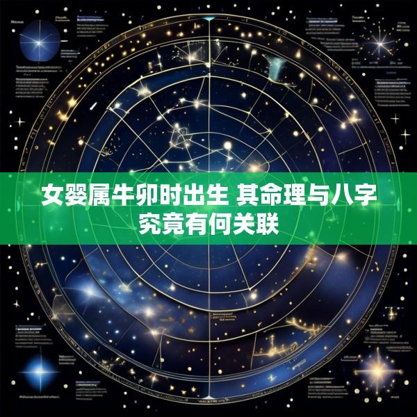 女婴属牛卯时出生 其命理与八字究竟有何关联