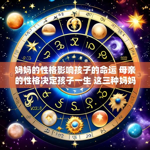 妈妈的性格影响孩子的命运 母亲的性格决定孩子一生 这三种妈妈最可怕