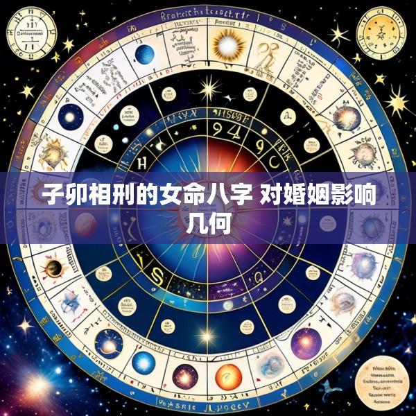 子卯相刑的女命八字 对婚姻影响几何
