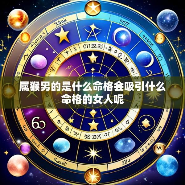 属猴男的是什么命格会吸引什么命格的女人呢