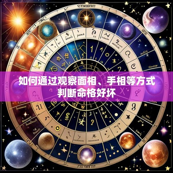 如何通过观察面相、手相等方式判断命格好坏