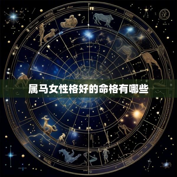属马女性格好的命格有哪些