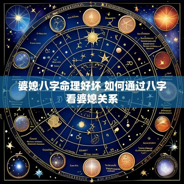 婆媳八字命理好坏 如何通过八字看婆媳关系