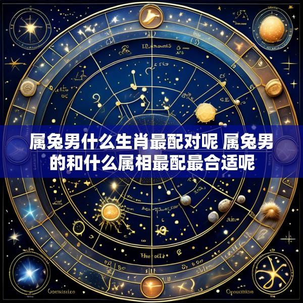属兔男什么生肖最配对呢 属兔男的和什么属相最配最合适呢