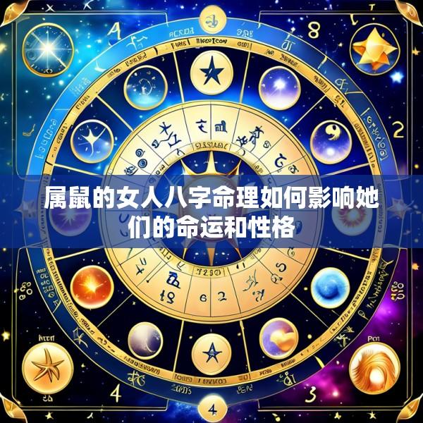 属鼠的女人八字命理如何影响她们的命运和性格