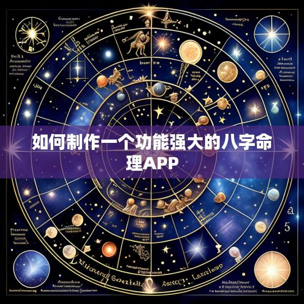如何制作一个功能强大的八字命理APP
