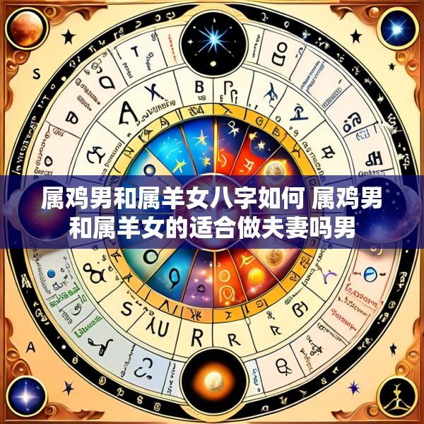 属鸡男和属羊女八字如何 属鸡男和属羊女的适合做夫妻吗男