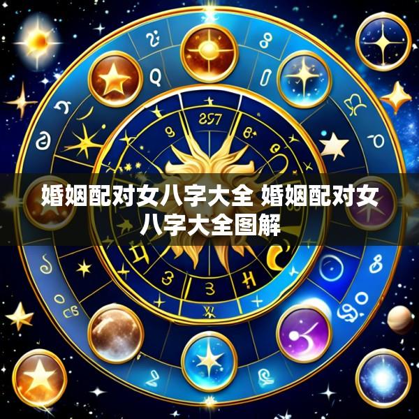 婚姻配对女八字大全 婚姻配对女八字大全图解