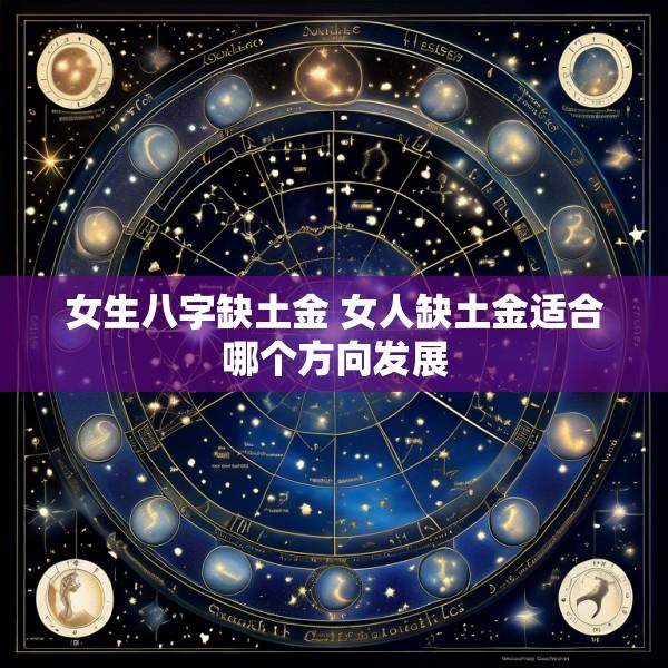女生八字缺土金 女人缺土金适合哪个方向发展