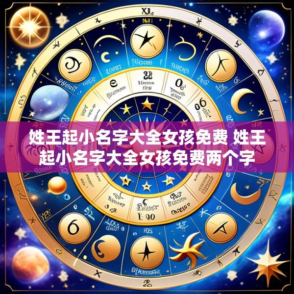 姓王起小名字大全女孩免费 姓王起小名字大全女孩免费两个字