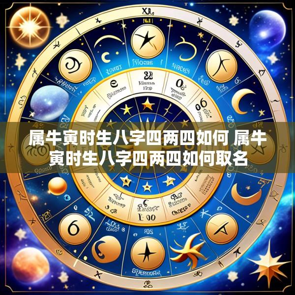 属牛寅时生八字四两四如何 属牛寅时生八字四两四如何取名