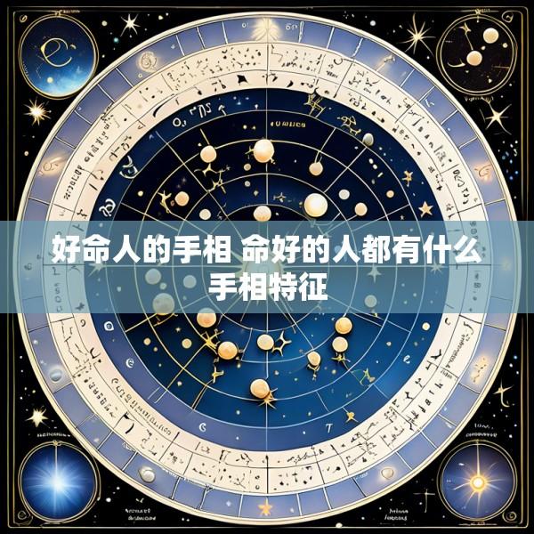 好命人的手相 命好的人都有什么手相特征