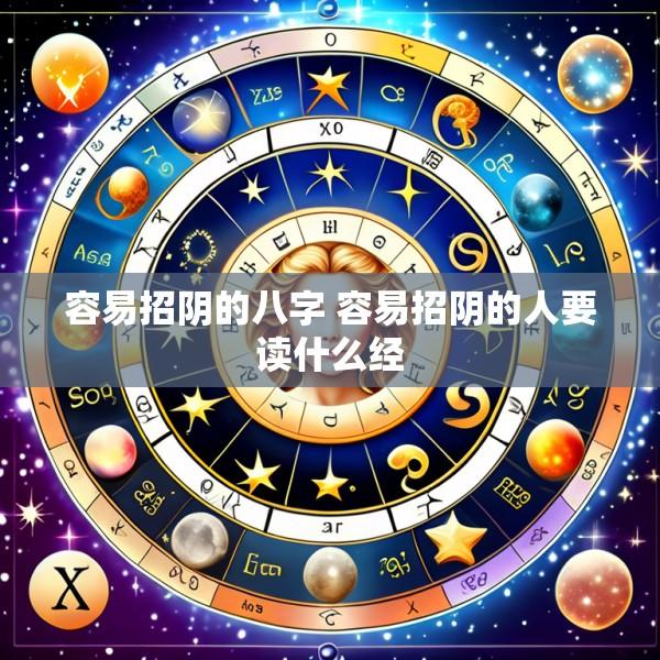 容易招阴的八字 容易招阴的人要读什么经