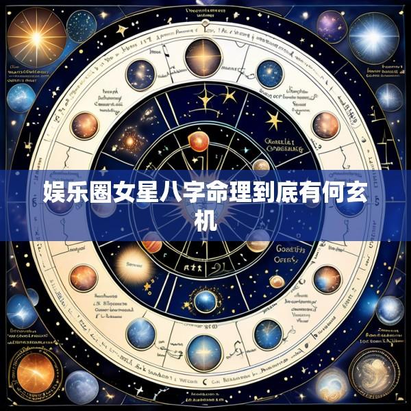 娱乐圈女星八字命理到底有何玄机