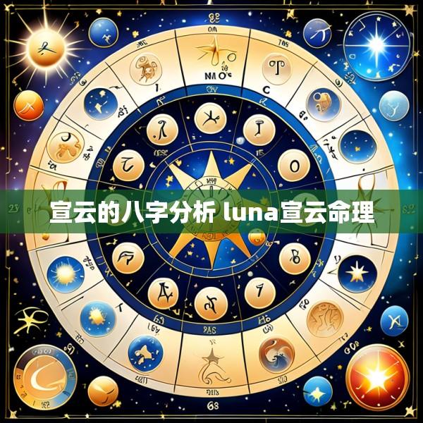 宣云的八字分析 luna宣云命理