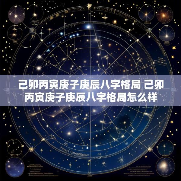 己卯丙寅庚子庚辰八字格局 己卯丙寅庚子庚辰八字格局怎么样