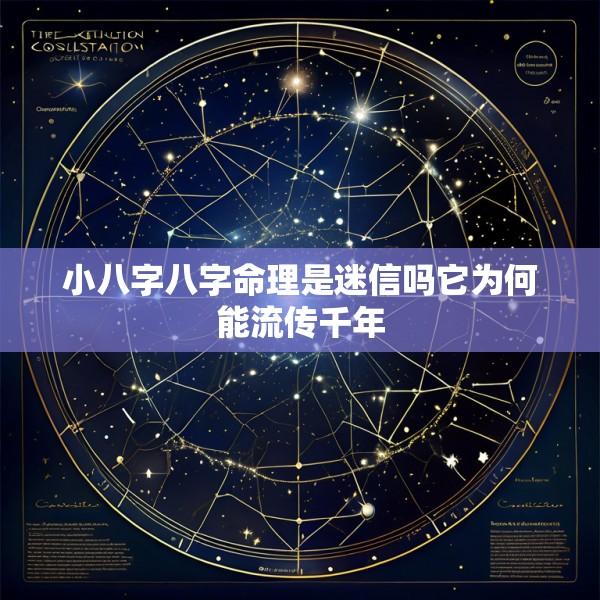 小八字八字命理是迷信吗它为何能流传千年