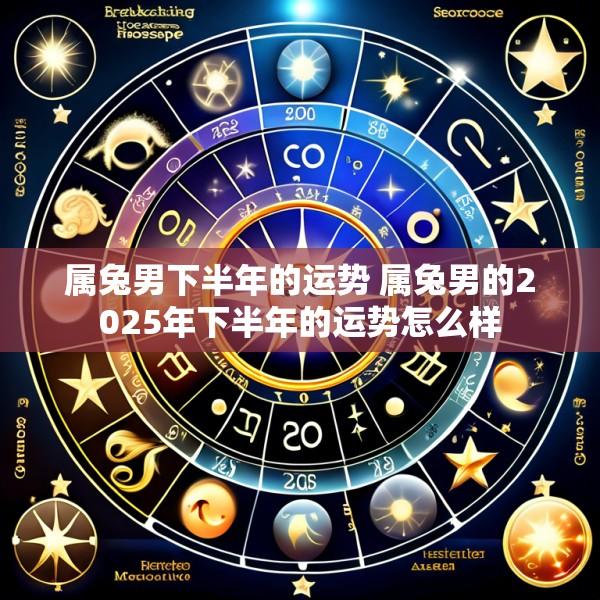 属兔男下半年的运势 属兔男的2025年下半年的运势怎么样