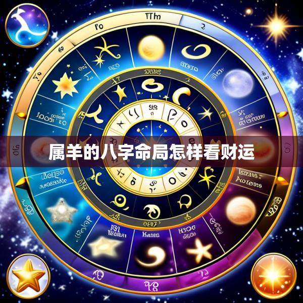 属羊的八字命局怎样看财运