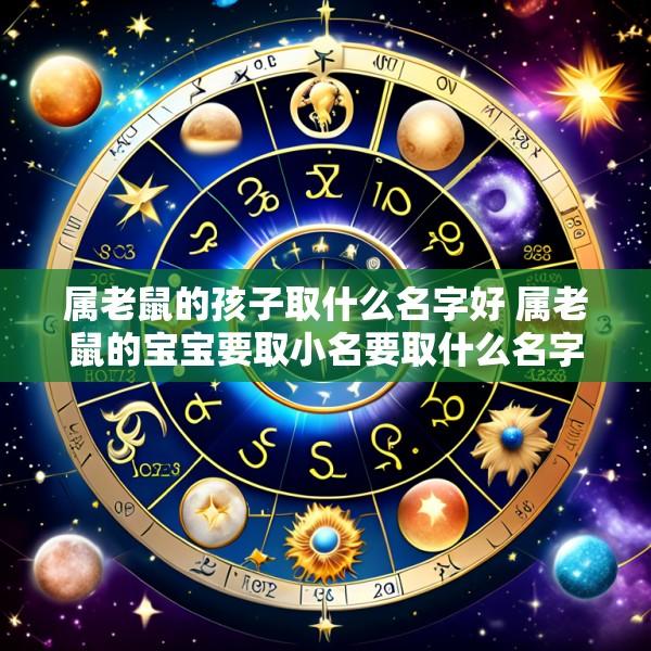 属老鼠的孩子取什么名字好 属老鼠的宝宝要取小名要取什么名字好