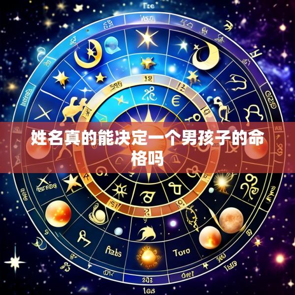 姓名真的能决定一个男孩子的命格吗