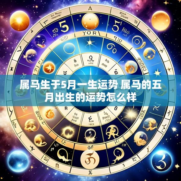 属马生于5月一生运势 属马的五月出生的运势怎么样