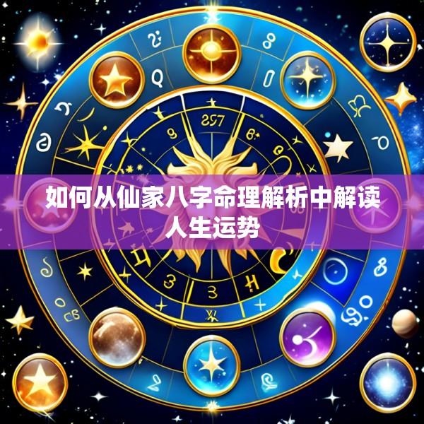 如何从仙家八字命理解析中解读人生运势