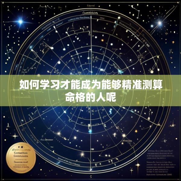 如何学习才能成为能够精准测算命格的人呢