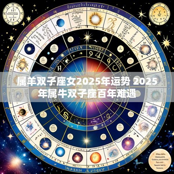 属羊双子座女2025年运势 2025年属牛双子座百年难遇