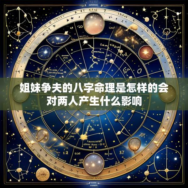 姐妹争夫的八字命理是怎样的会对两人产生什么影响