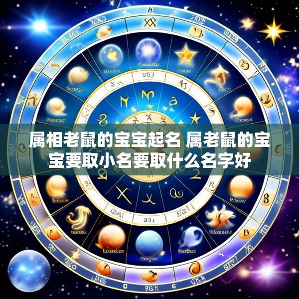 属相老鼠的宝宝起名 属老鼠的宝宝要取小名要取什么名字好