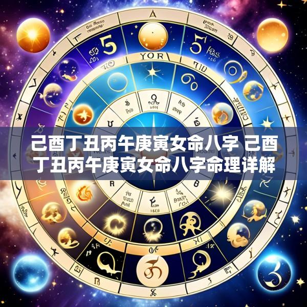 己酉丁丑丙午庚寅女命八字 己酉丁丑丙午庚寅女命八字命理详解