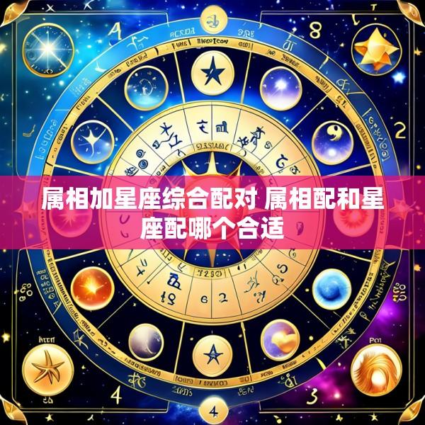 属相加星座综合配对 属相配和星座配哪个合适