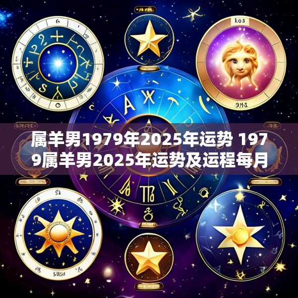 属羊男1979年2025年运势 1979属羊男2025年运势及运程每月运程