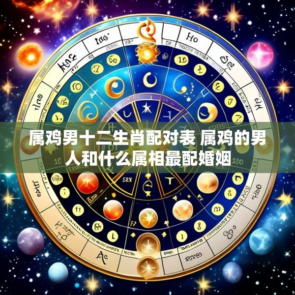 属鸡男十二生肖配对表 属鸡的男人和什么属相最配婚姻