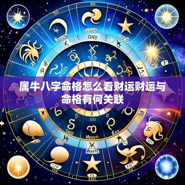 属牛八字命格怎么看财运财运与命格有何关联