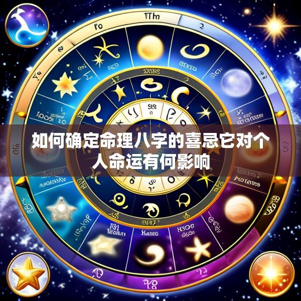 如何确定命理八字的喜忌它对个人命运有何影响