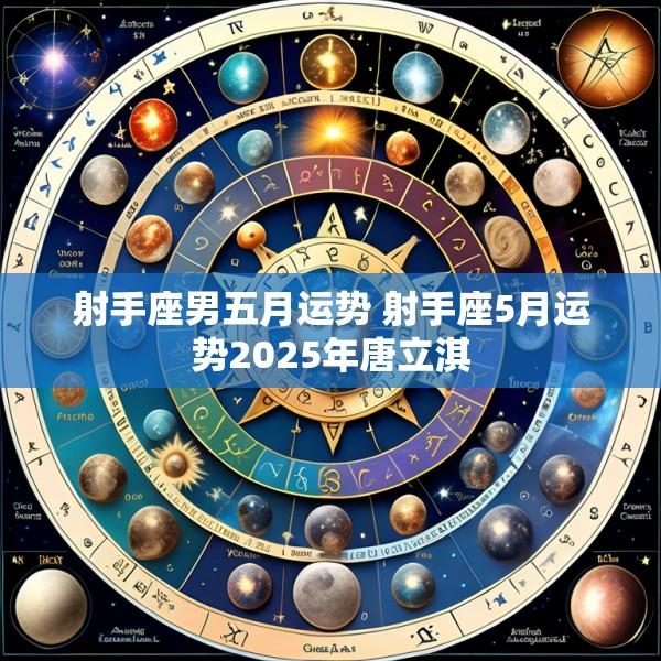 射手座男五月运势 射手座5月运势2025年唐立淇