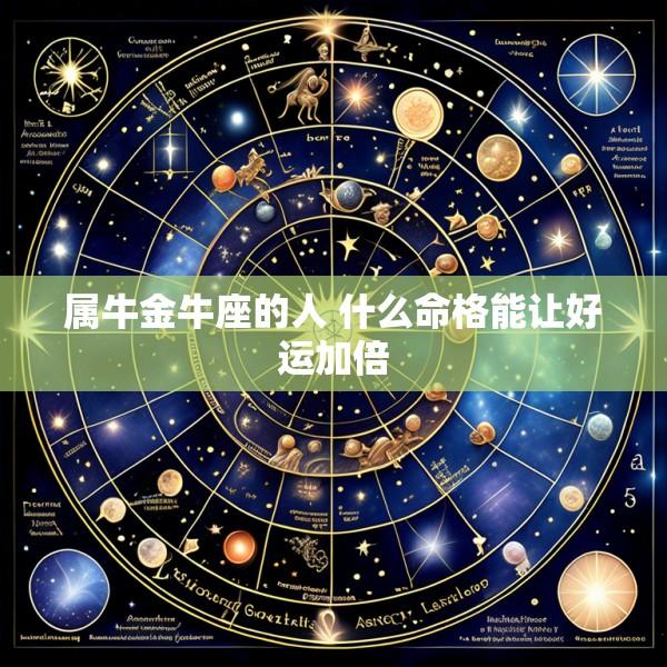 属牛金牛座的人 什么命格能让好运加倍