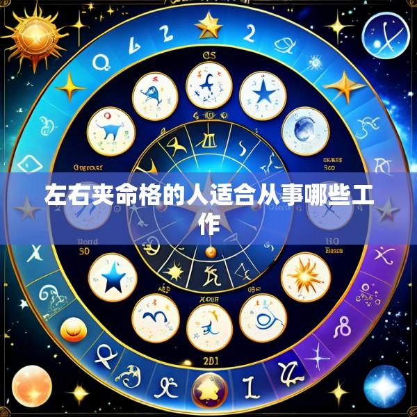 左右夹命格的人适合从事哪些工作