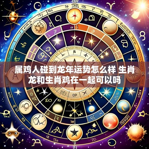 属鸡人碰到龙年运势怎么样 生肖龙和生肖鸡在一起可以吗