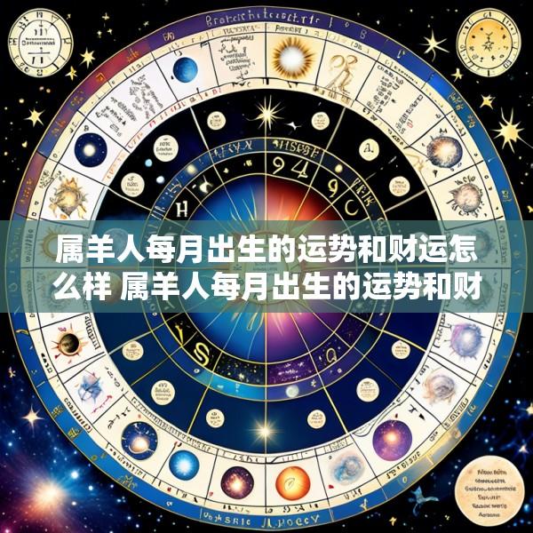 属羊人每月出生的运势和财运怎么样 属羊人每月出生的运势和财运怎么样呢