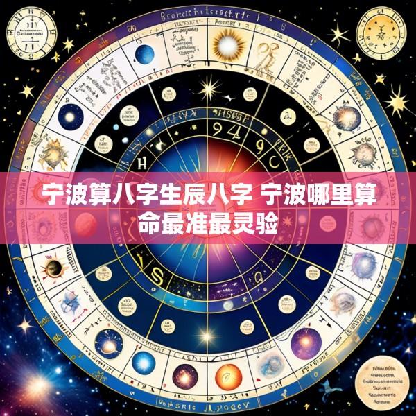 宁波算八字生辰八字 宁波哪里算命最准最灵验
