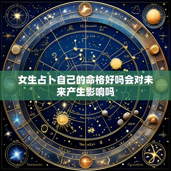 女生占卜自己的命格好吗会对未来产生影响吗
