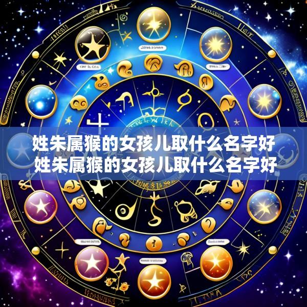 姓朱属猴的女孩儿取什么名字好 姓朱属猴的女孩儿取什么名字好一点