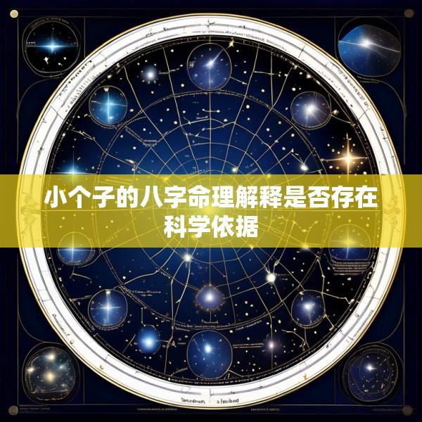 小个子的八字命理解释是否存在科学依据
