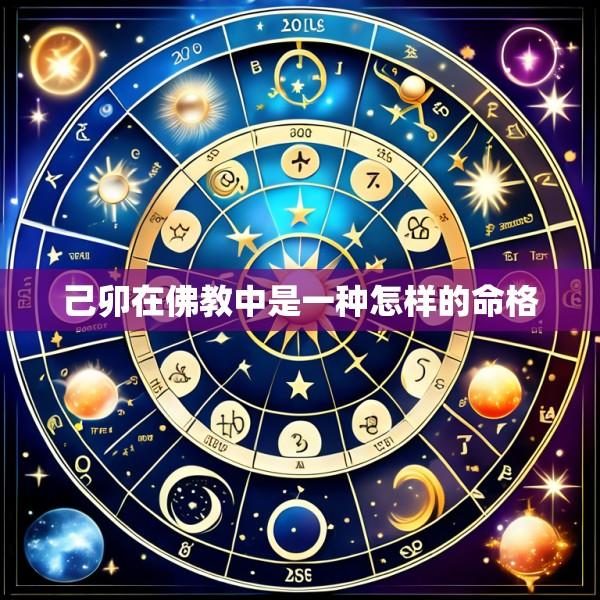 己卯在佛教中是一种怎样的命格