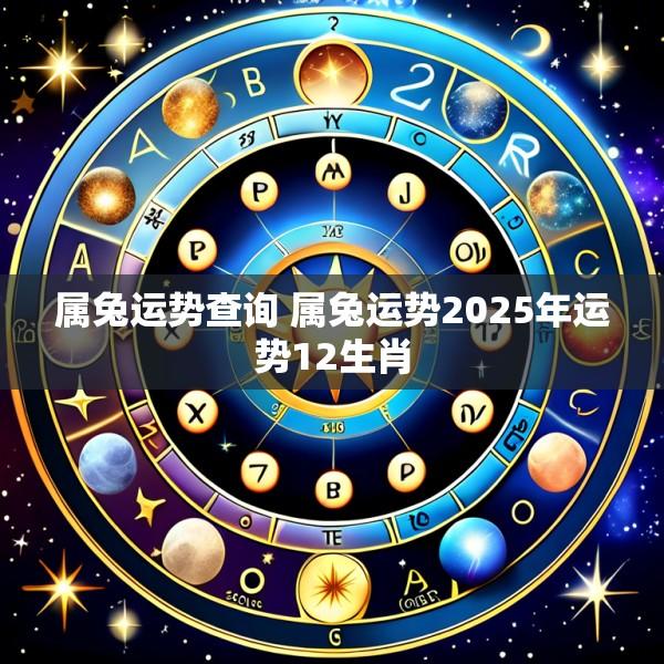 属兔运势查询 属兔运势2025年运势12生肖
