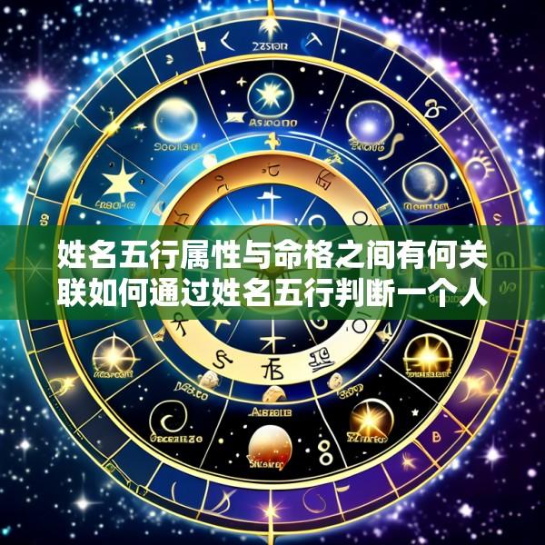 姓名五行属性与命格之间有何关联如何通过姓名五行判断一个人的命格